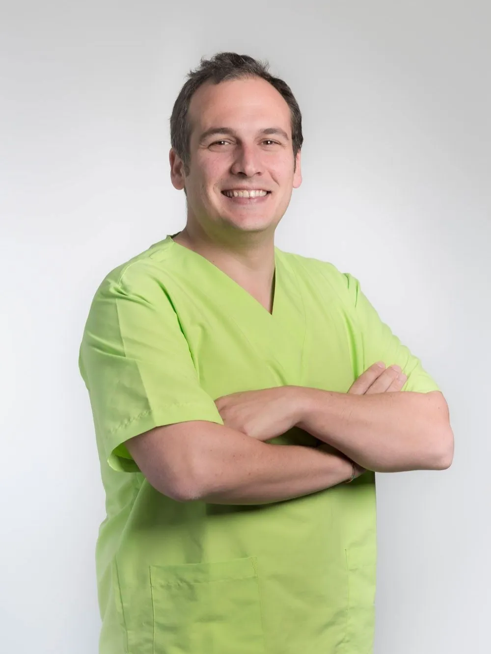 Retrato del Dr. Pablo Ameijeira, cirujano de Clínica Dental Romeo